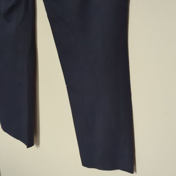 Banana Republic Blue Straight Cut Dress Pants - Picture 5 of 7